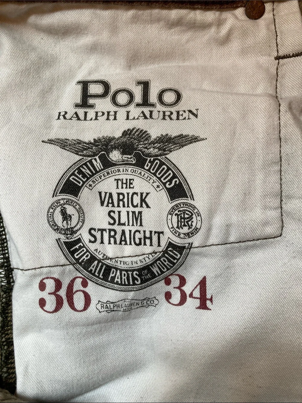 Polo Ralph Lauren The Varick Slim Straight Camo Pants